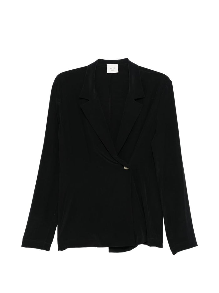 Alysi Jackets Black Silk