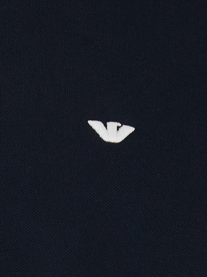 Emporio Armani T-shirts and Polos Blue Cotton