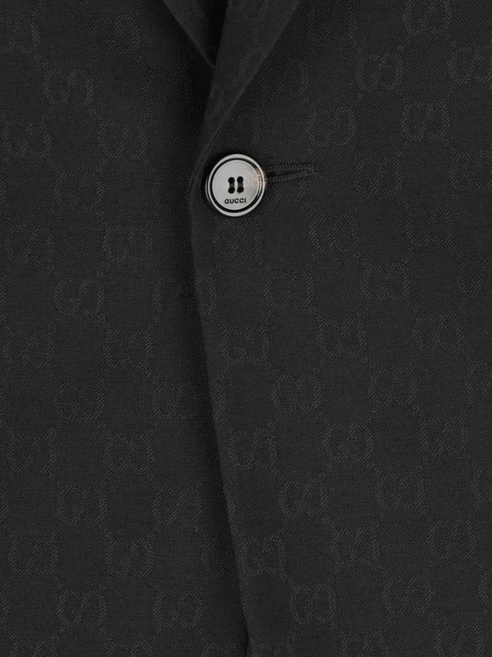 Gucci Jackets Black Polyester Mix