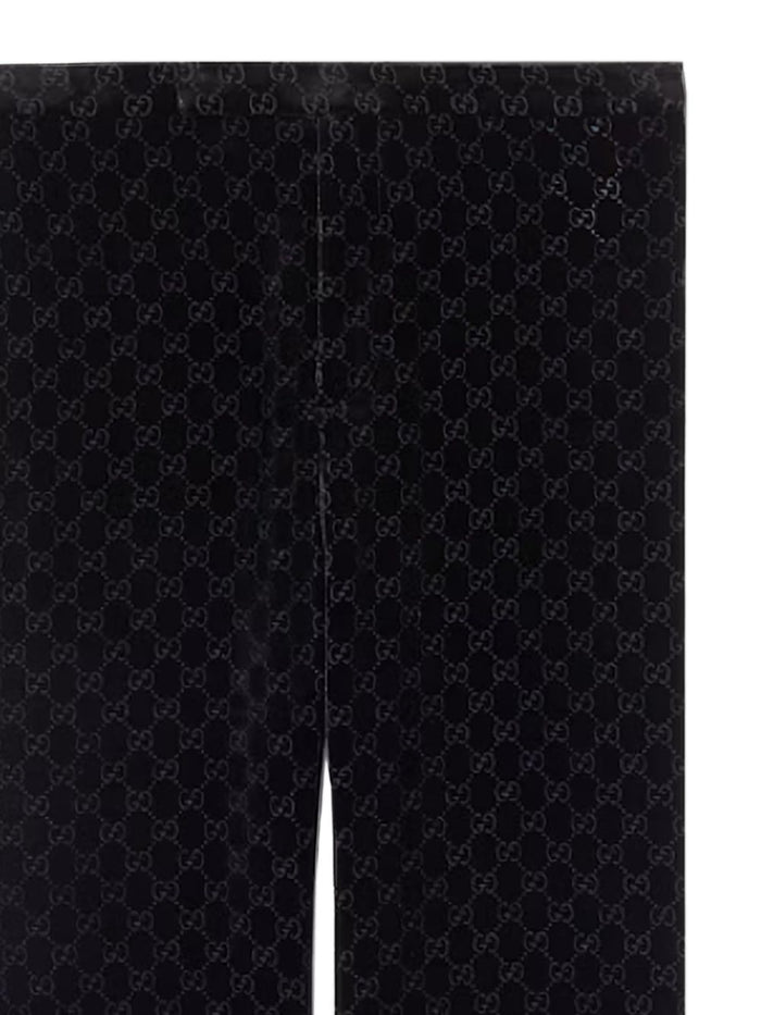 Gucci Trousers Black Viscose Mix