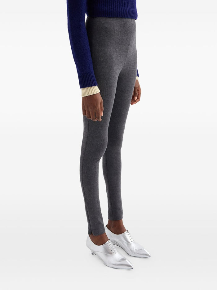 Jil Sander Trousers Grigio Scuro