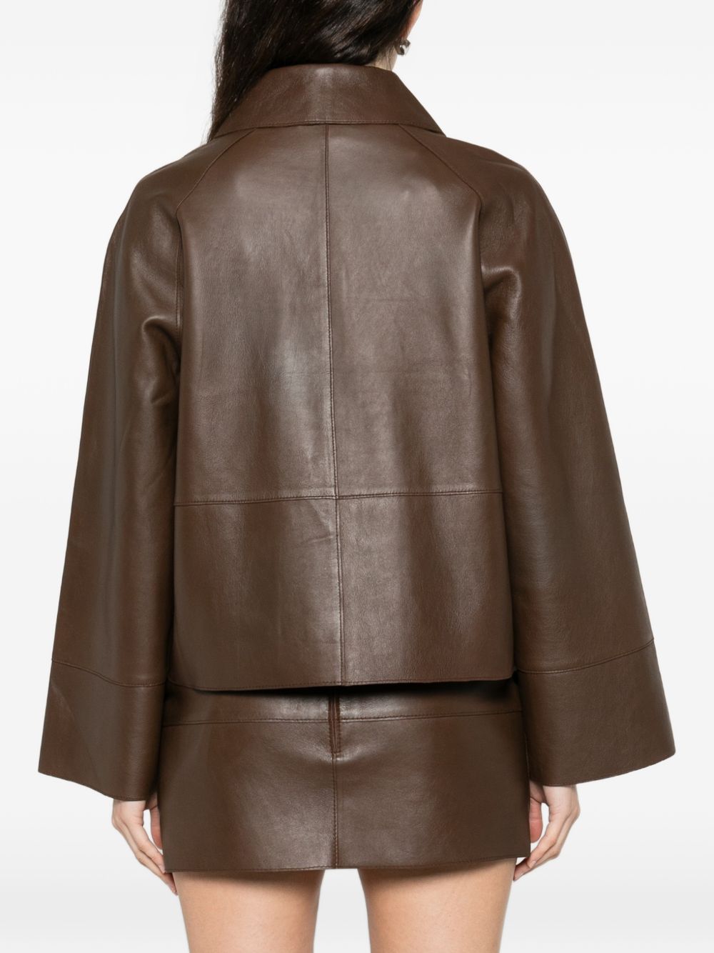 Parosh Jackets Brown Spandex/elastane