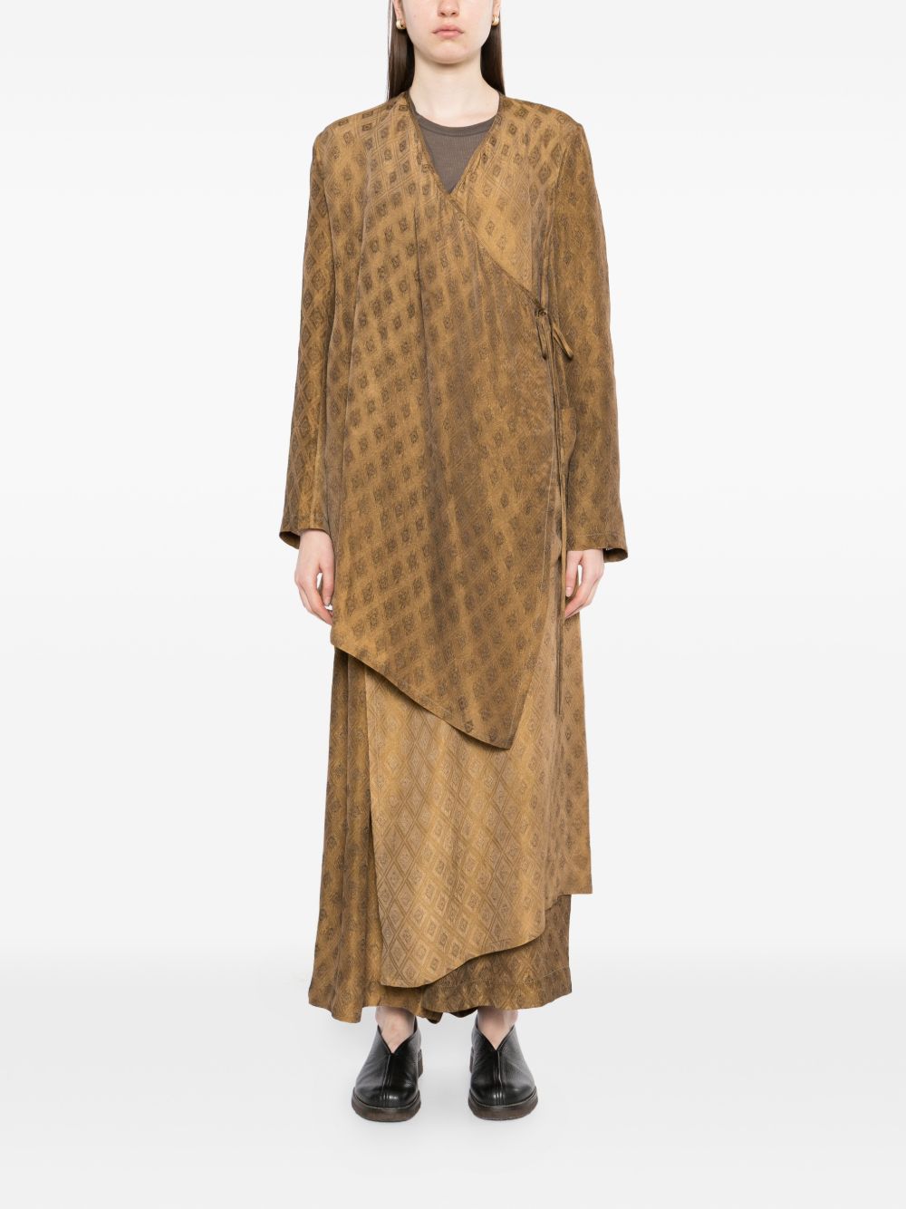 Uma Wang Jackets Camel Cupro