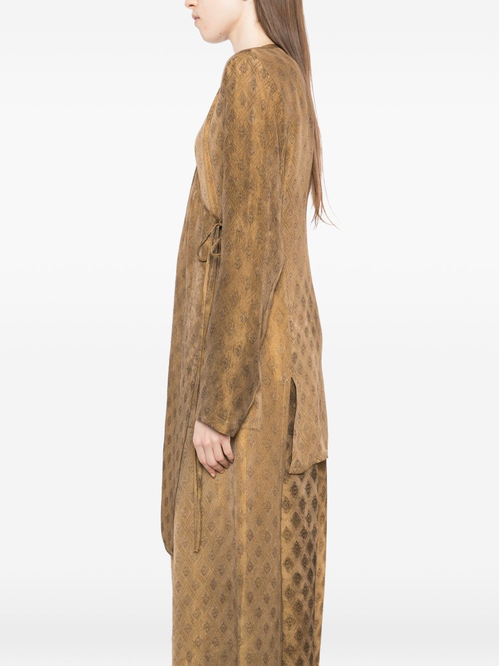 Uma Wang Jackets Camel Cupro