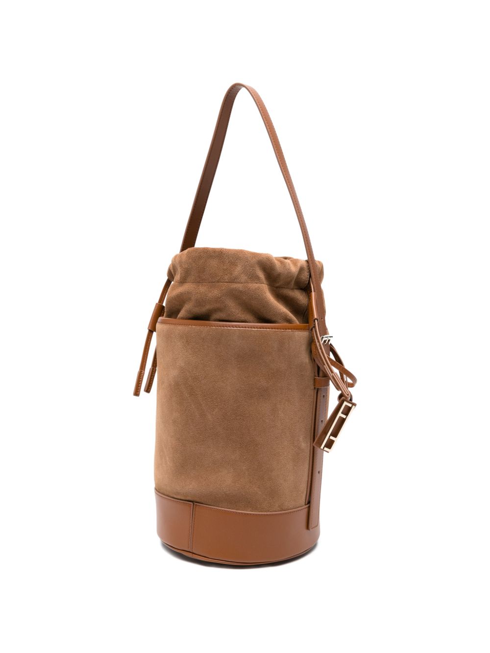Fabiana Filippi Bags Leather Brown Calf Suede