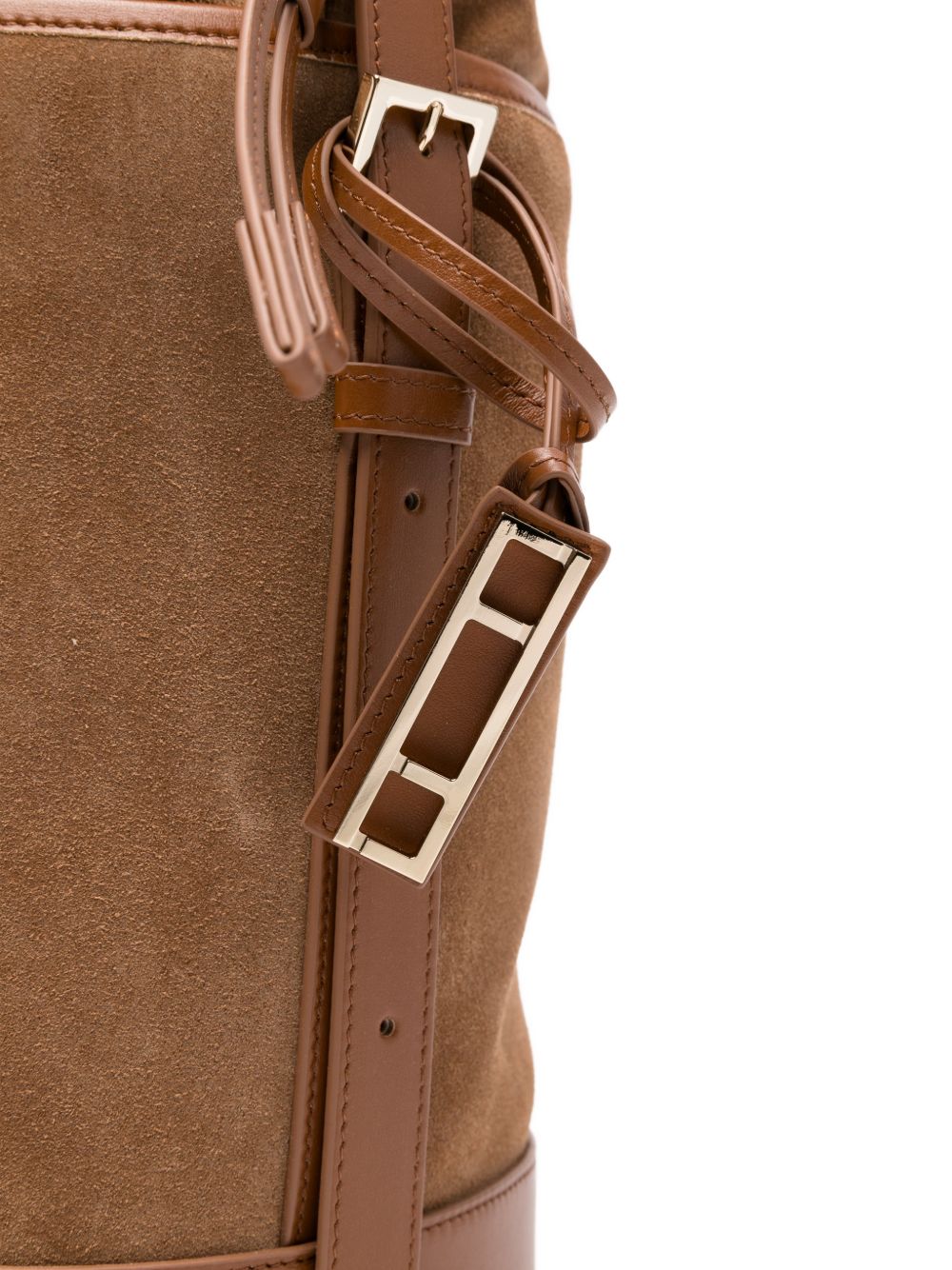 Fabiana Filippi Bags Leather Brown Calf Suede