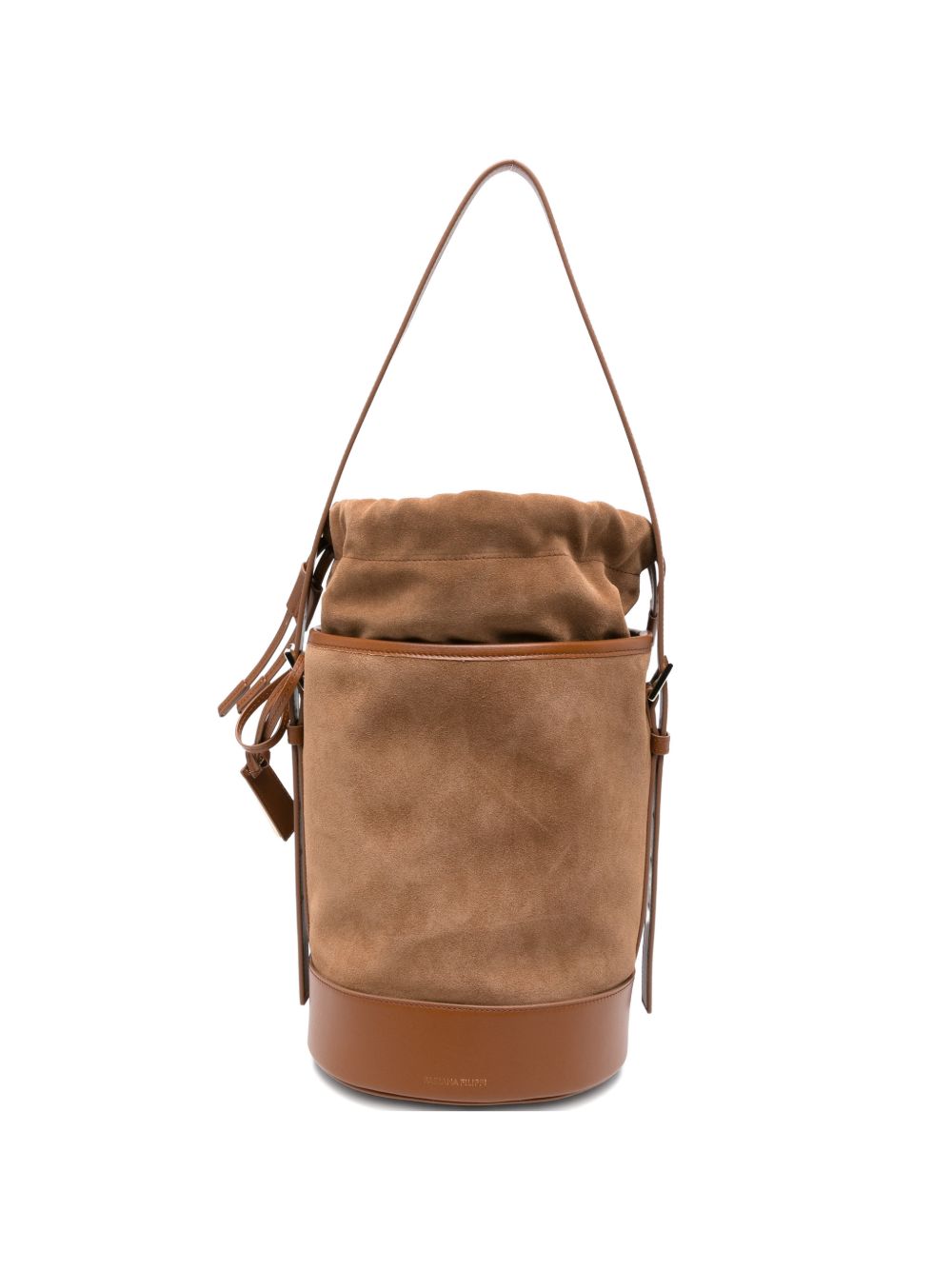 Fabiana Filippi Bags Leather Brown Calf Suede