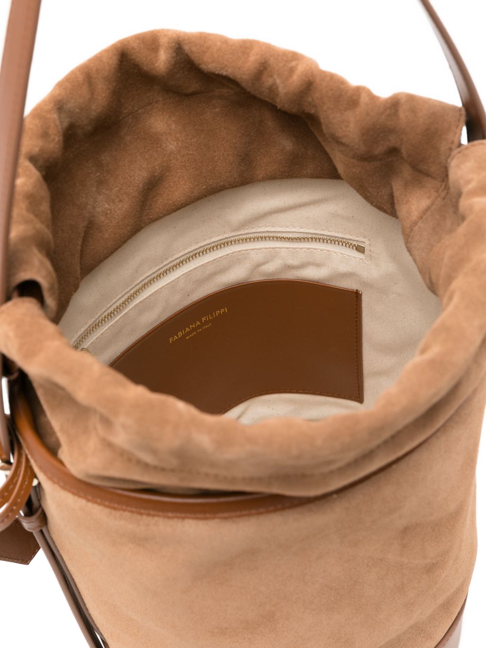 Fabiana Filippi Bags Leather Brown Calf Suede