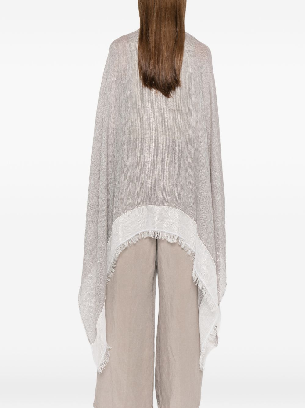 Fabiana Filippi Jackets Light Grey Linen/flax