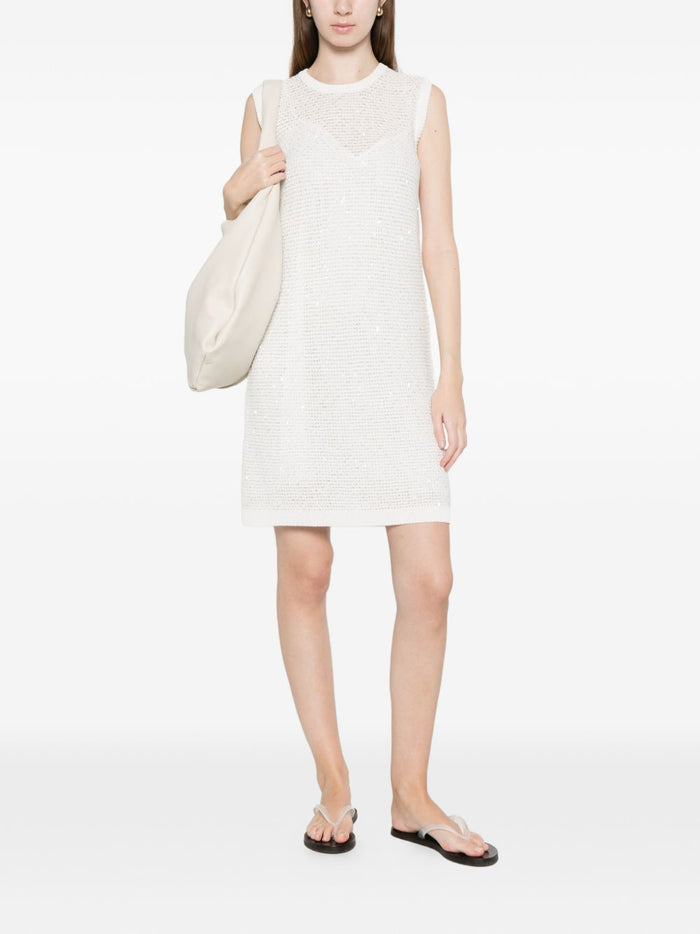 Fabiana Filippi Dresses White Outer: Cotton