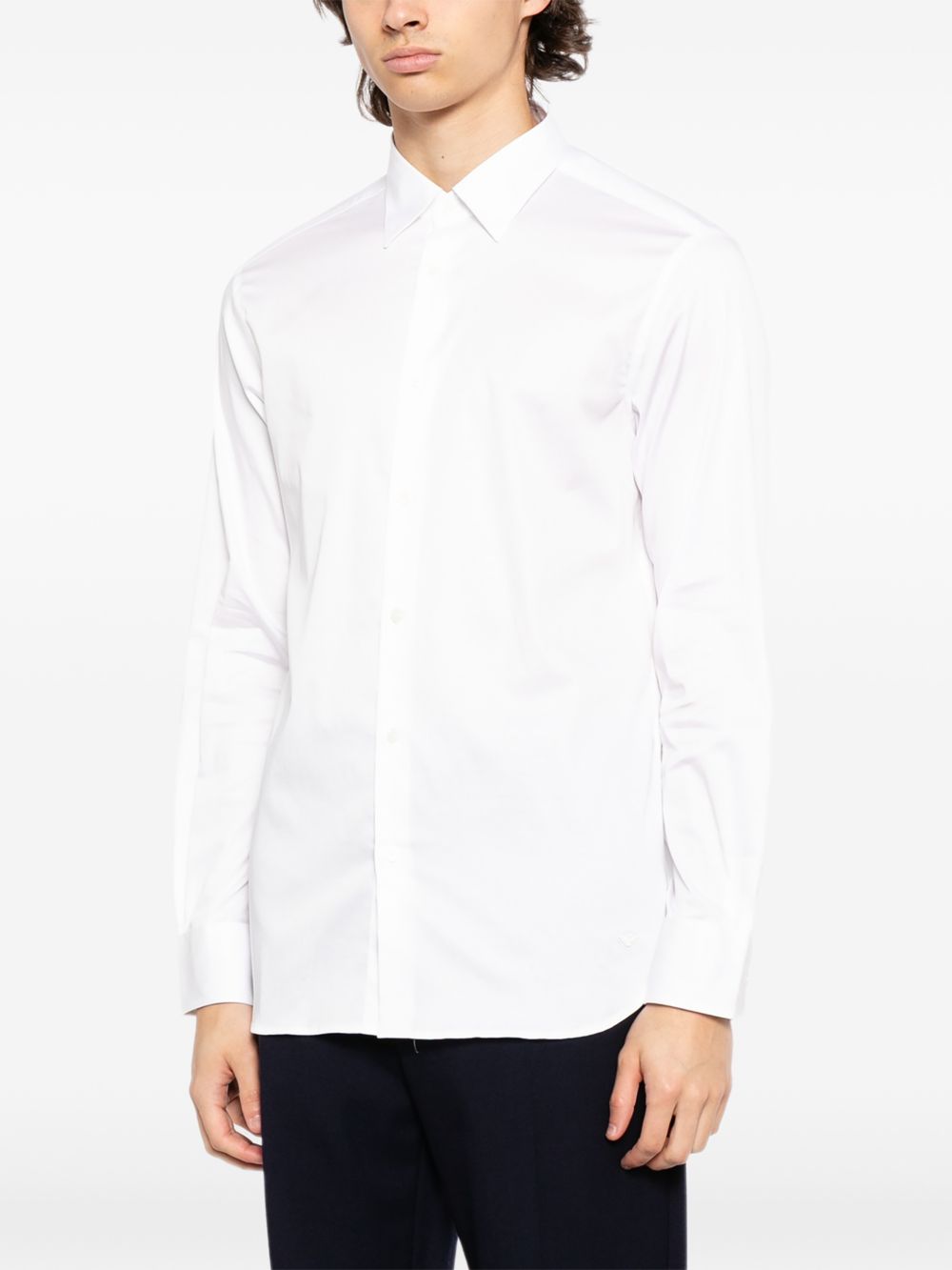 Emporio Armani Shirts White Cotton