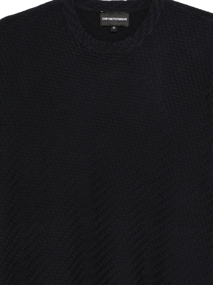 Emporio Armani T-shirts and Polos Blue Viscose