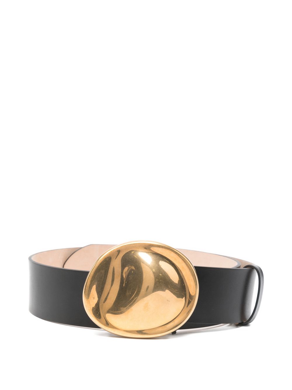 Khaite Belts Black Calf Leather