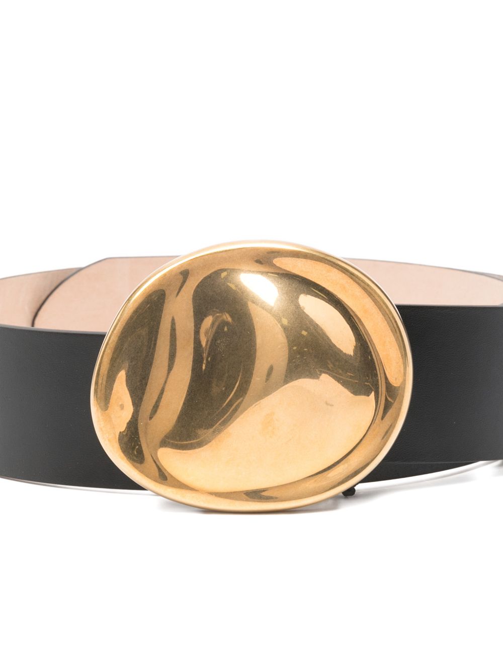 Khaite Belts Black Calf Leather