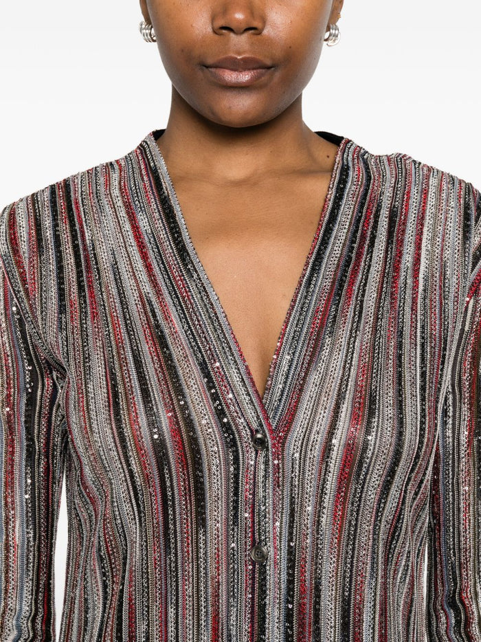 Missoni Sweaters Brown Viscose Poliammide Metal