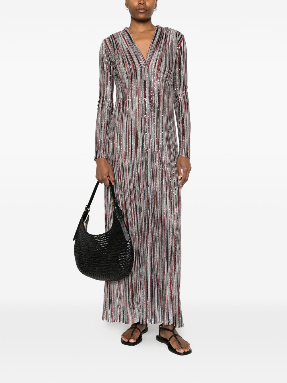 Missoni Sweaters Brown Viscose Poliammide Metal