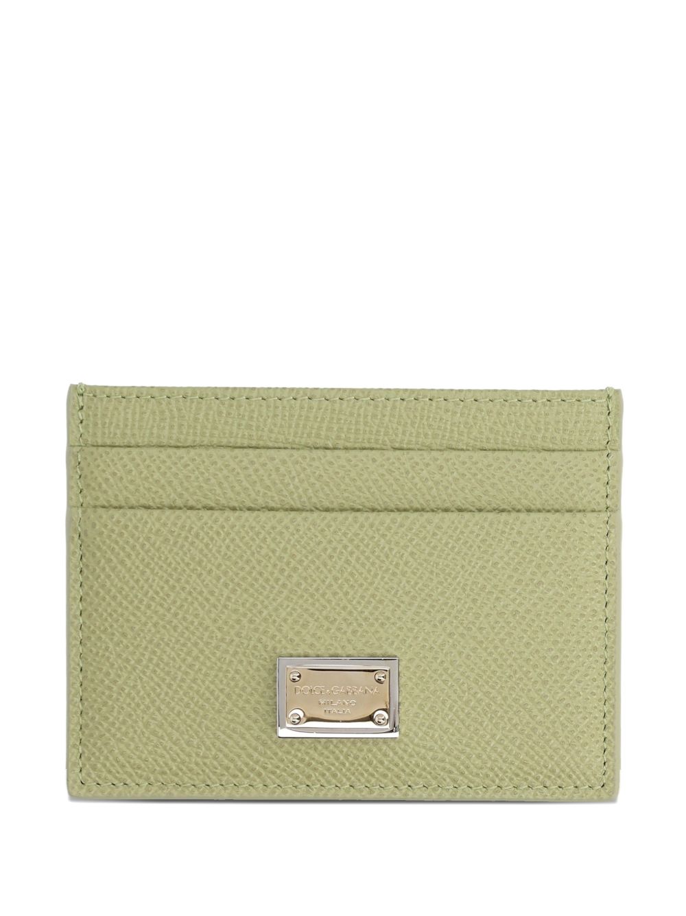 Dolce & Gabbana Wallets Verde Chiaro Calf Laether
