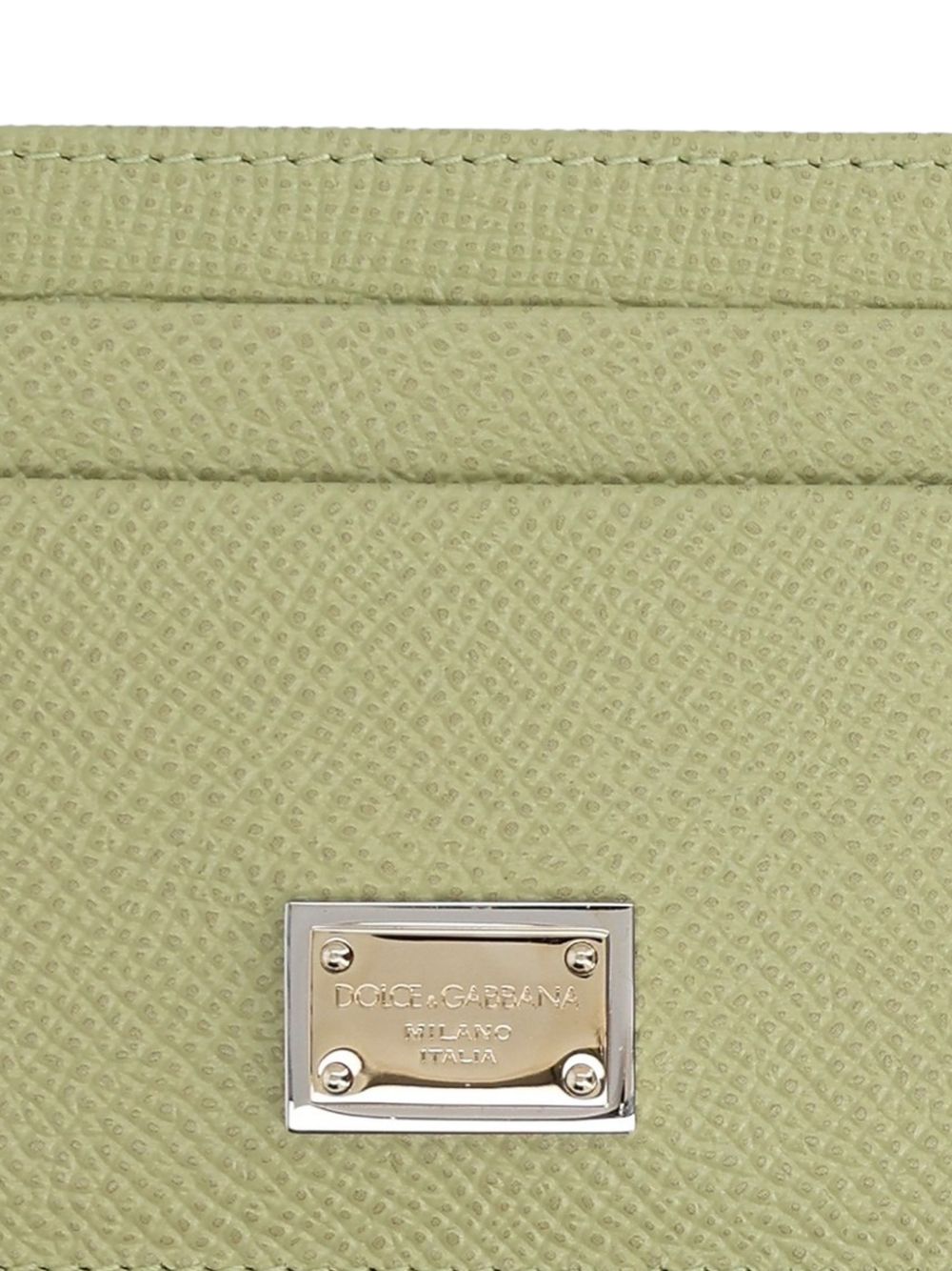 Dolce & Gabbana Wallets Verde Chiaro Calf Laether