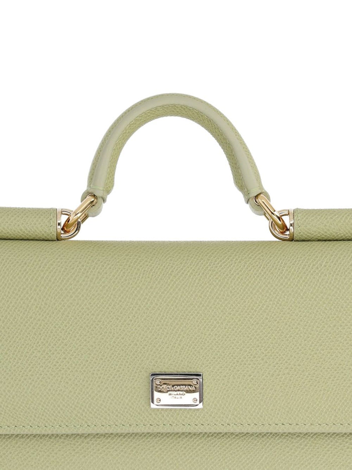 Dolce & Gabbana Bags Verde Chiaro Calf Laether