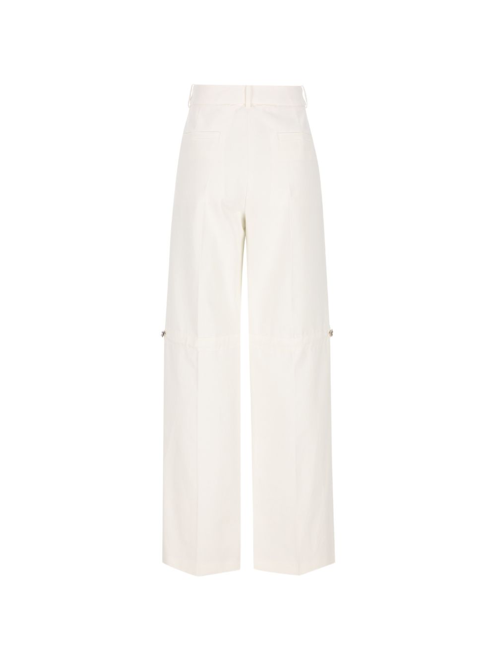Fendi Trousers White Cotton