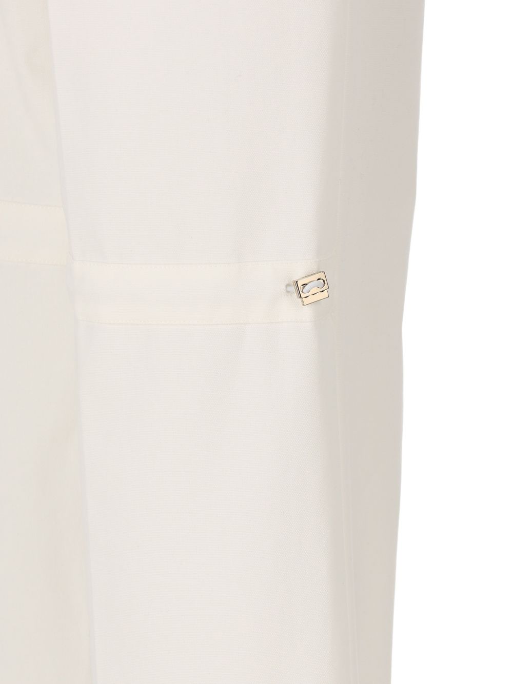 Fendi Trousers White Cotton