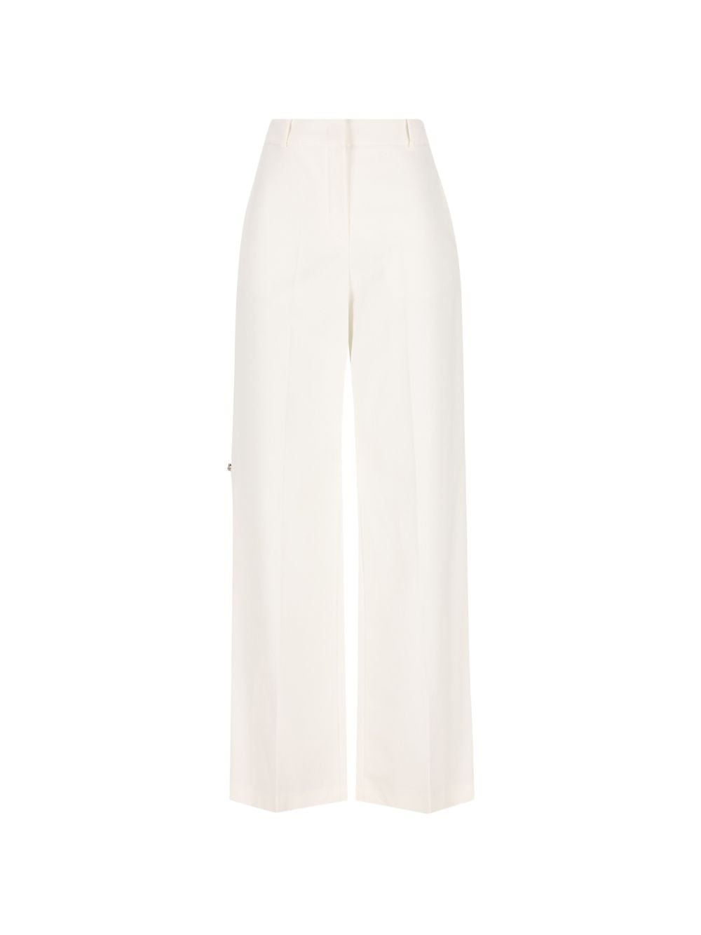 Fendi Trousers White Cotton