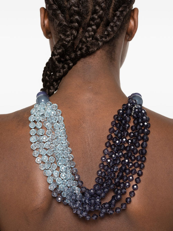 EMPORIO ARMANI EXCLUSIVE Bijoux Blue Acrylic