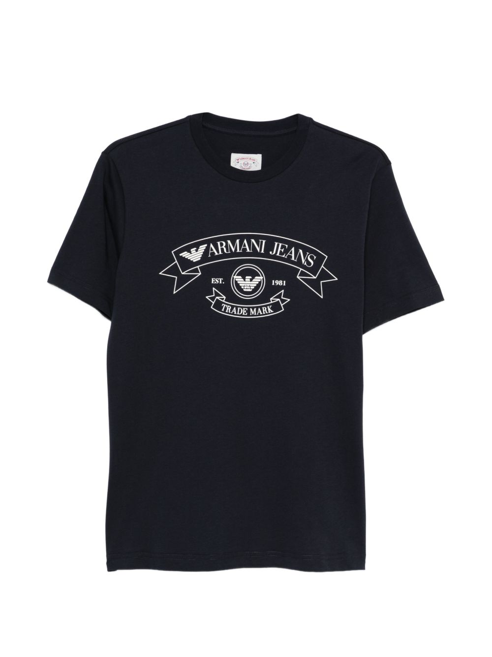 EMPORIO ARMANI CAPSULE T-shirts and Polos Blue Cotton