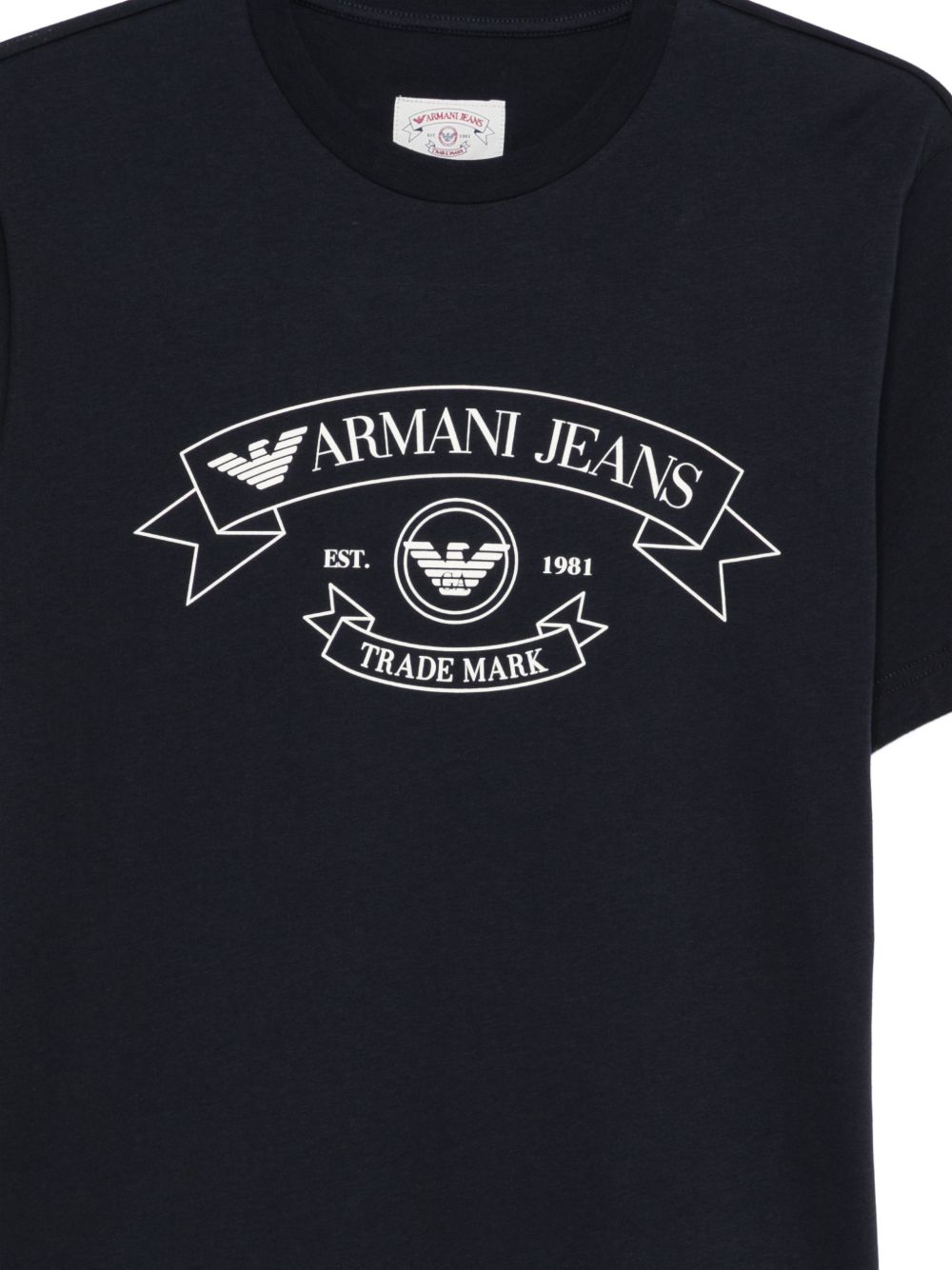 EMPORIO ARMANI CAPSULE T-shirts and Polos Blue Cotton