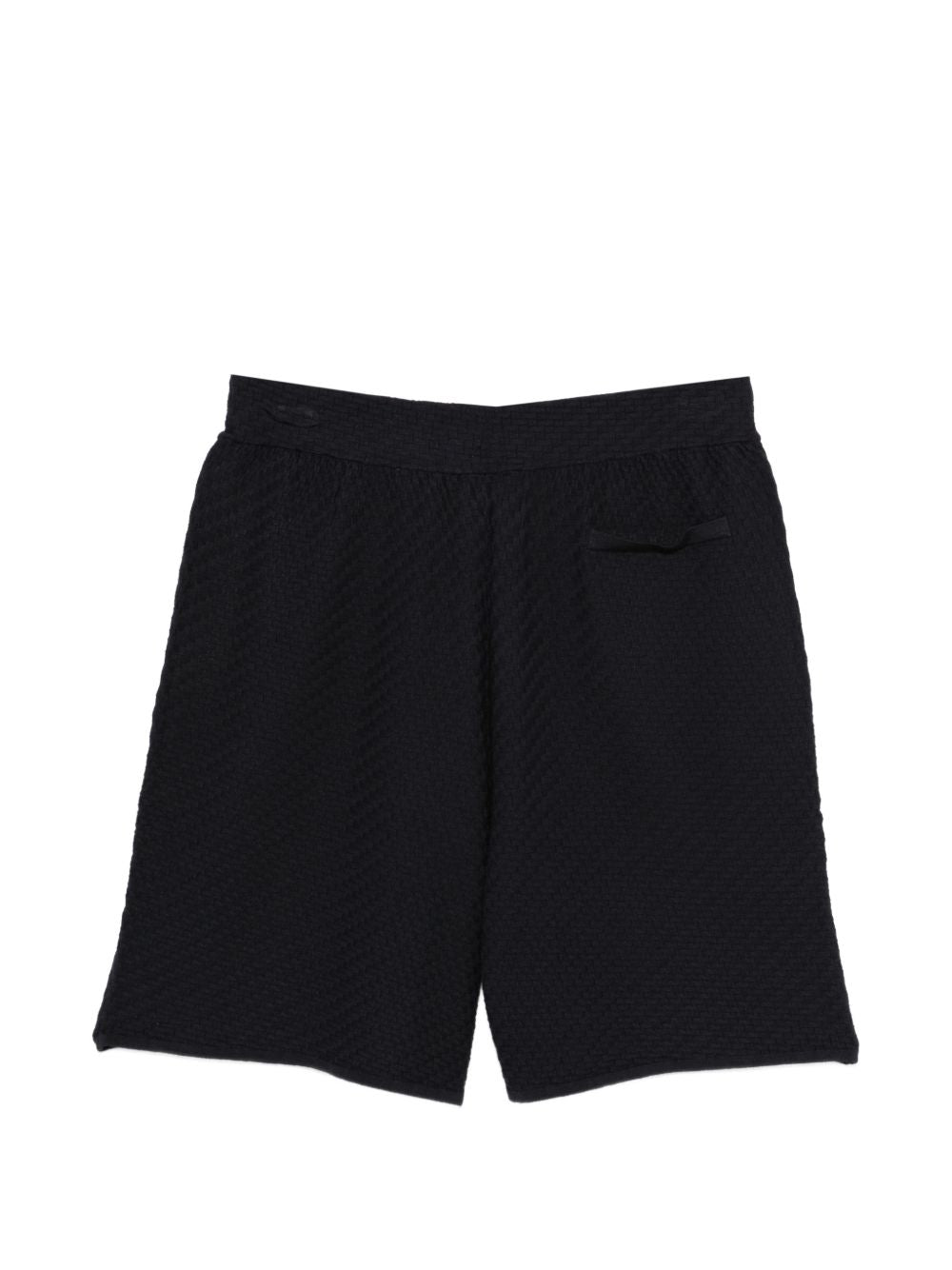 Emporio Armani Shorts Blue Viscose