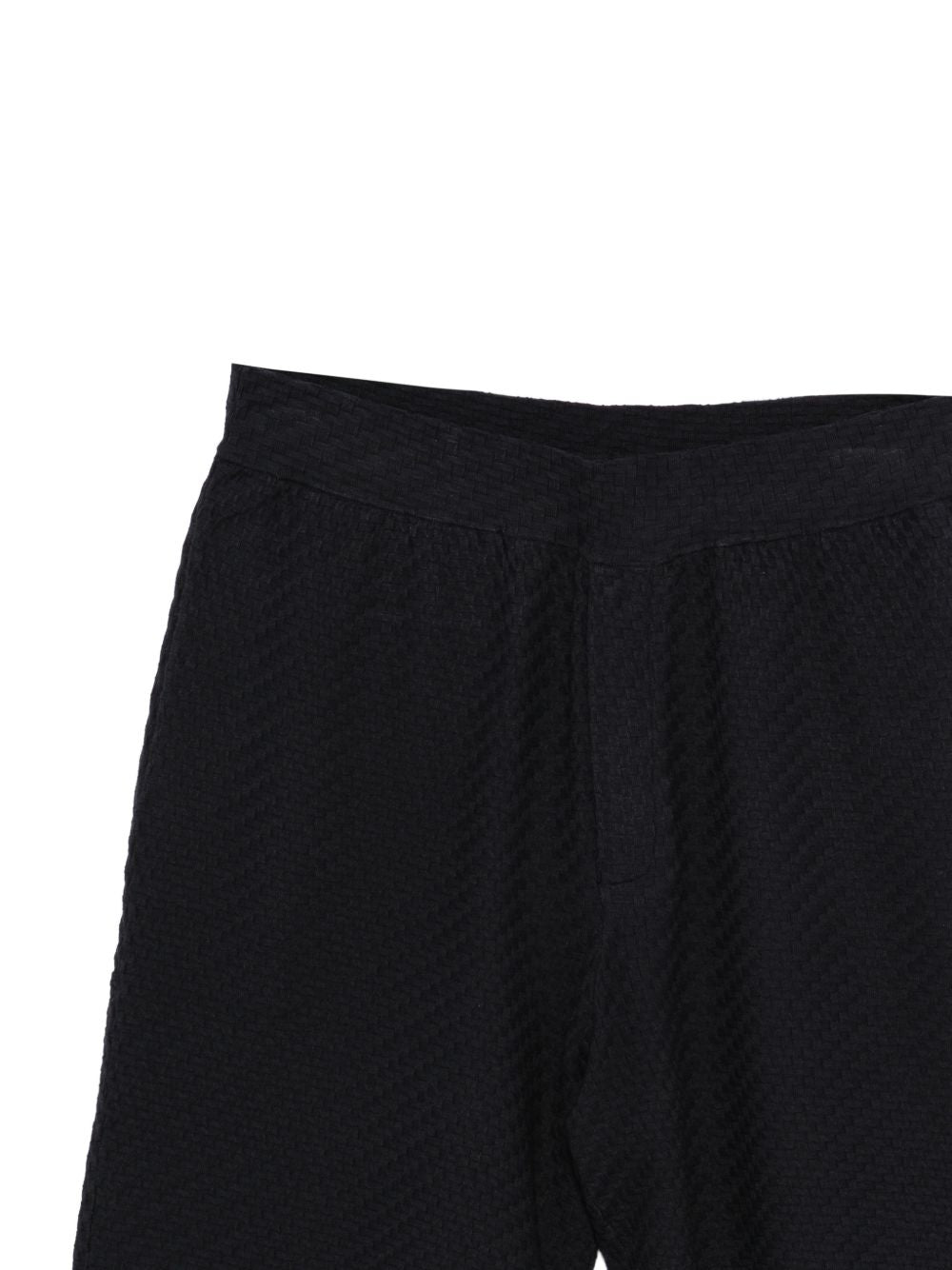 Emporio Armani Shorts Blue Viscose