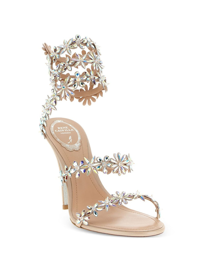 RENE CAOVILLA Sandals Pink Viscose
