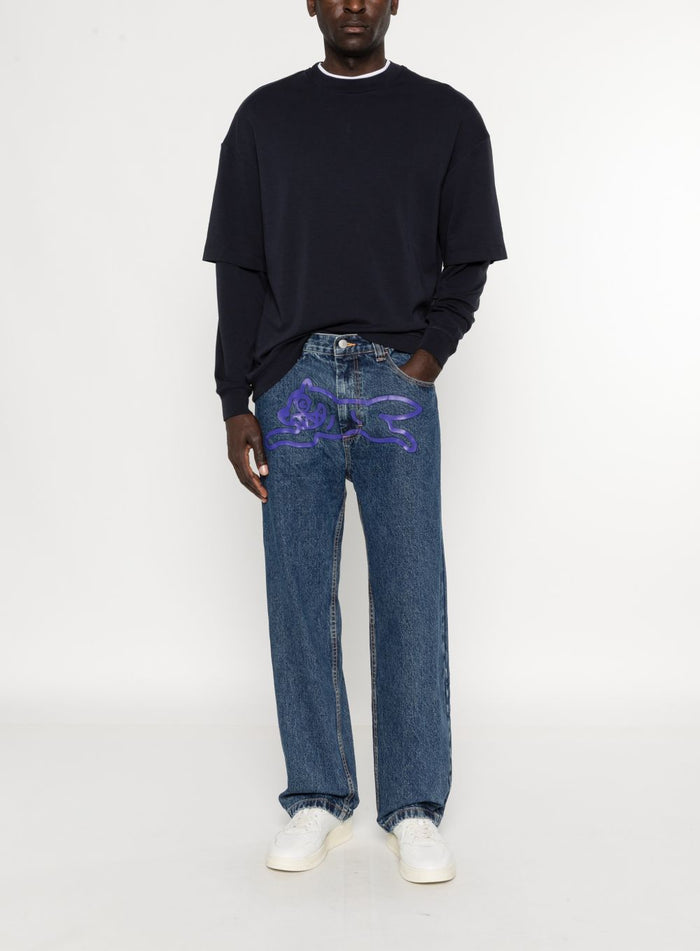 ICECREAM Jeans Blue Cotton