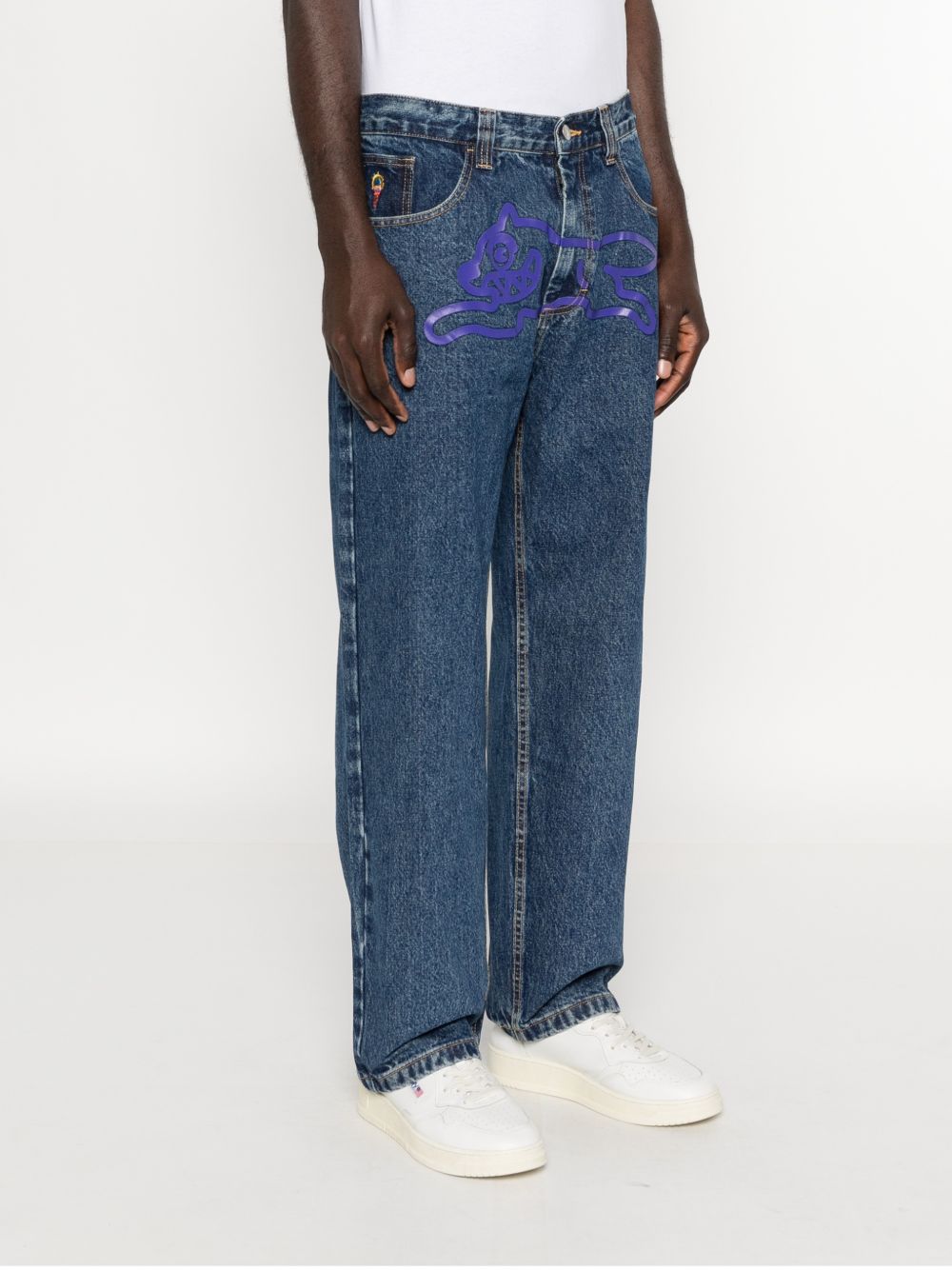 ICECREAM Jeans Blue Cotton