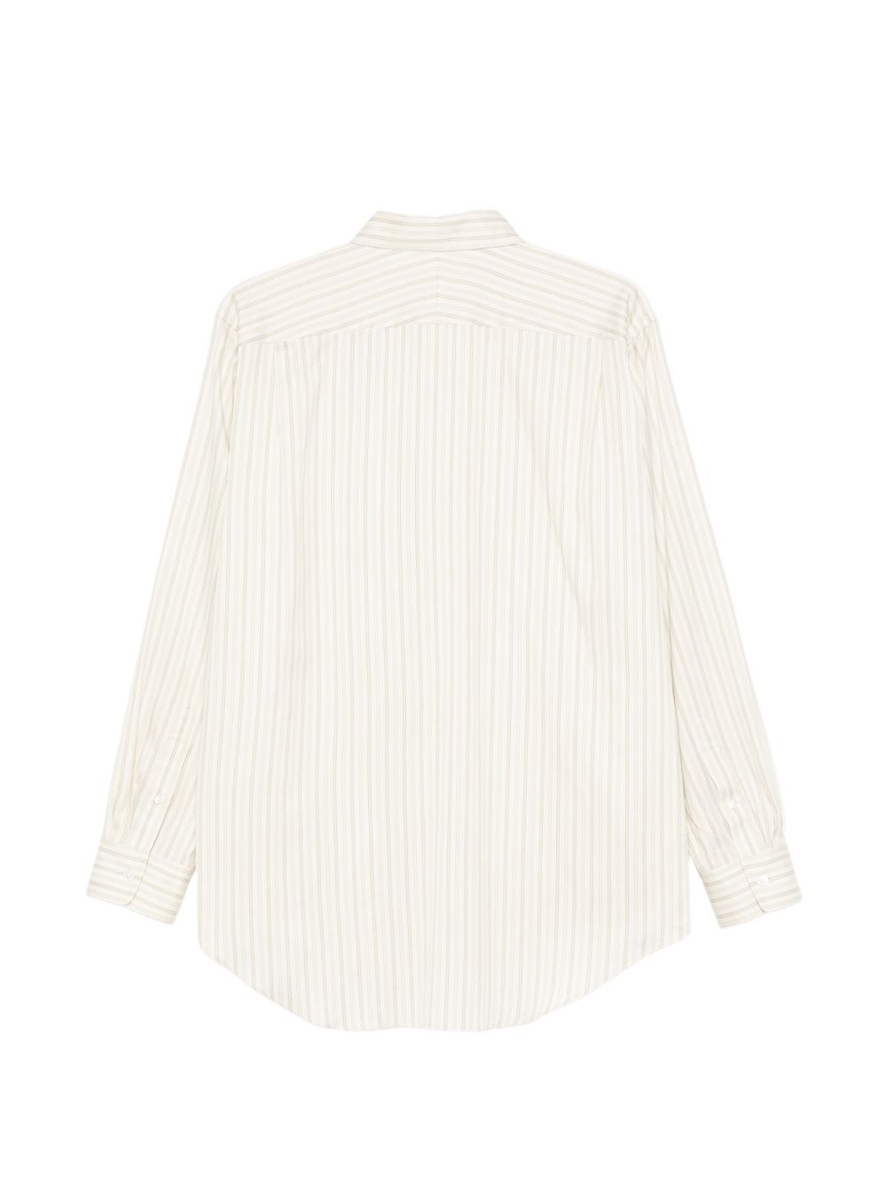 AURALEE Shirts Ivory Cotton Silk