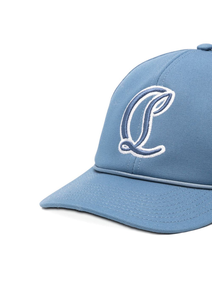 Christian Louboutin Hats Clear Blue Calf Leather