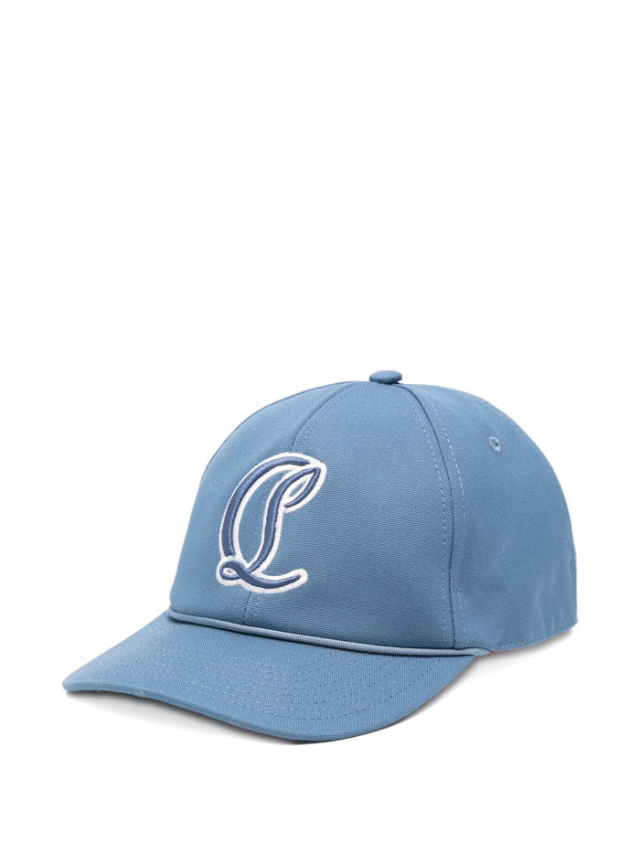Christian Louboutin Hats Clear Blue Calf Leather