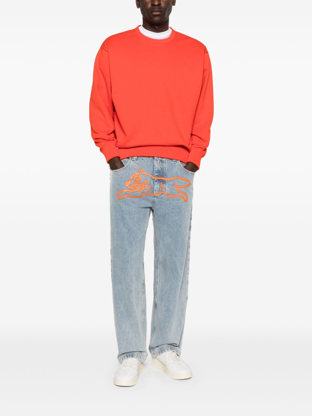 ICECREAM Jeans Clear Blue Cotton