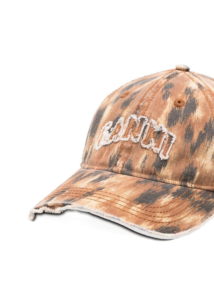 GANNI Hats Brown Organic Cotton