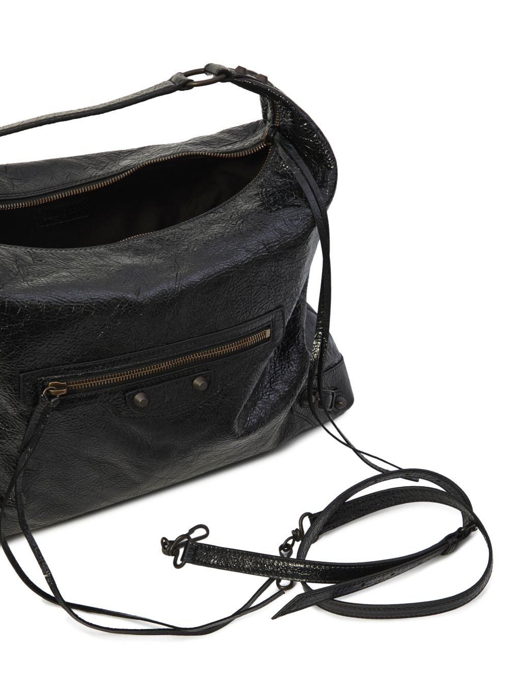 Balenciaga Bags Black Lamb Leather