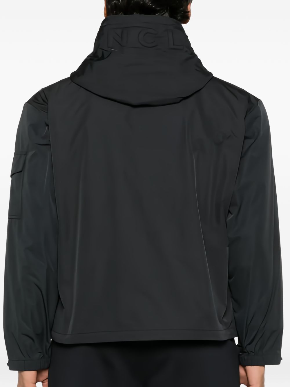 Moncler Coats Blue Polyester