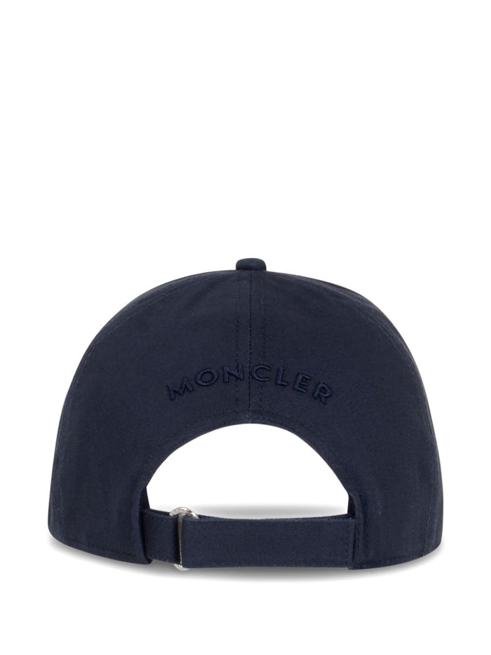 Moncler Hats Blue Cotton