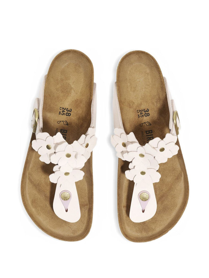 Birkenstock Sandals Pink Calf Leather