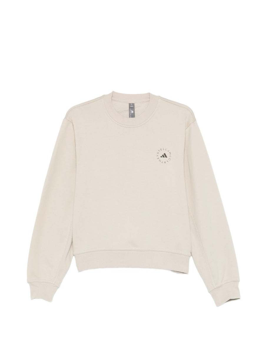 Adidas By Stella McCartney Cotton crewneck sweatshirt