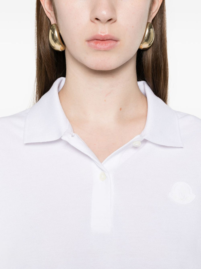 Moncler T-shirts and Polos White Cotton