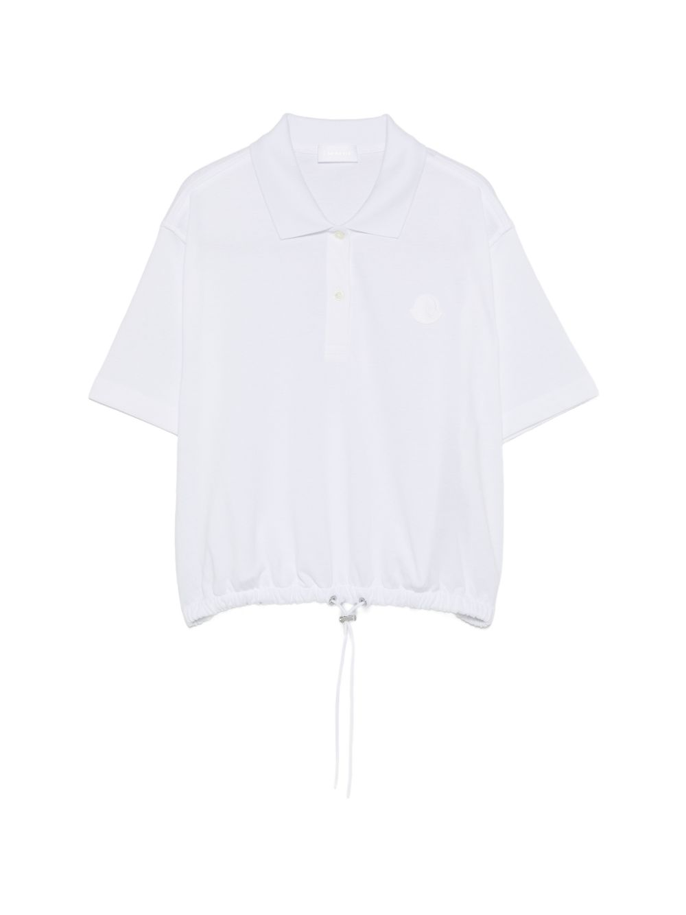 Moncler T-shirts and Polos White Cotton