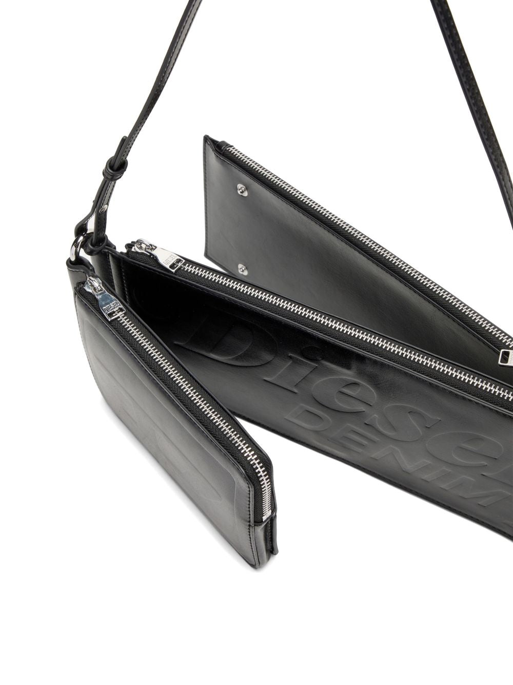 Diesel Bags Black Polyurethane
