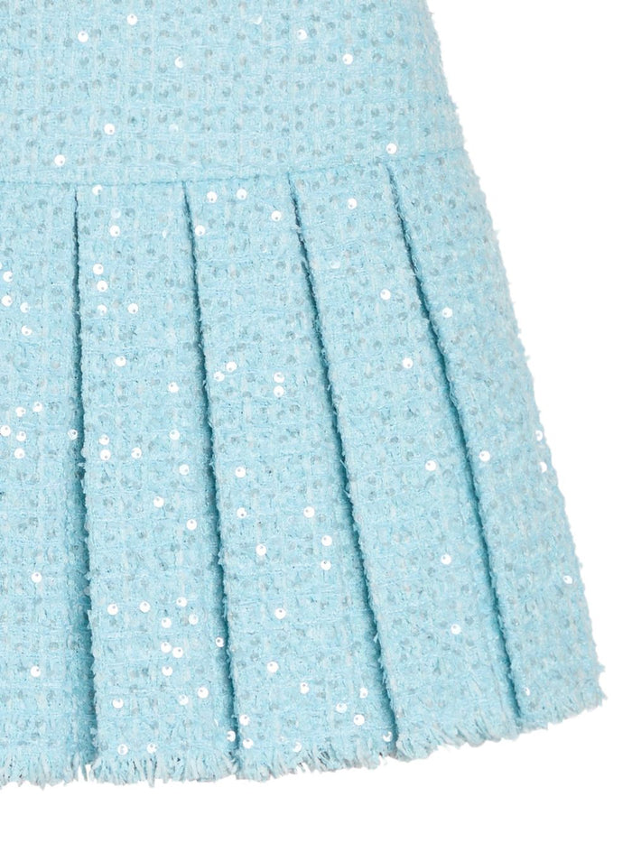 Alice + Olivia Skirts Clear Blue Polyester
