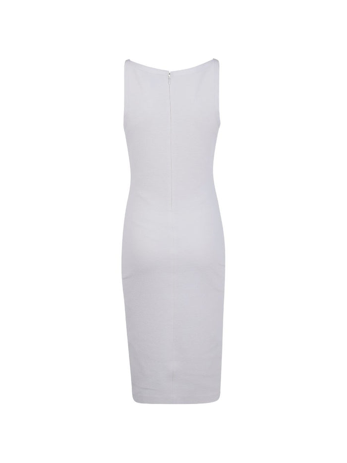 Emporio Armani Dresses White Elastane