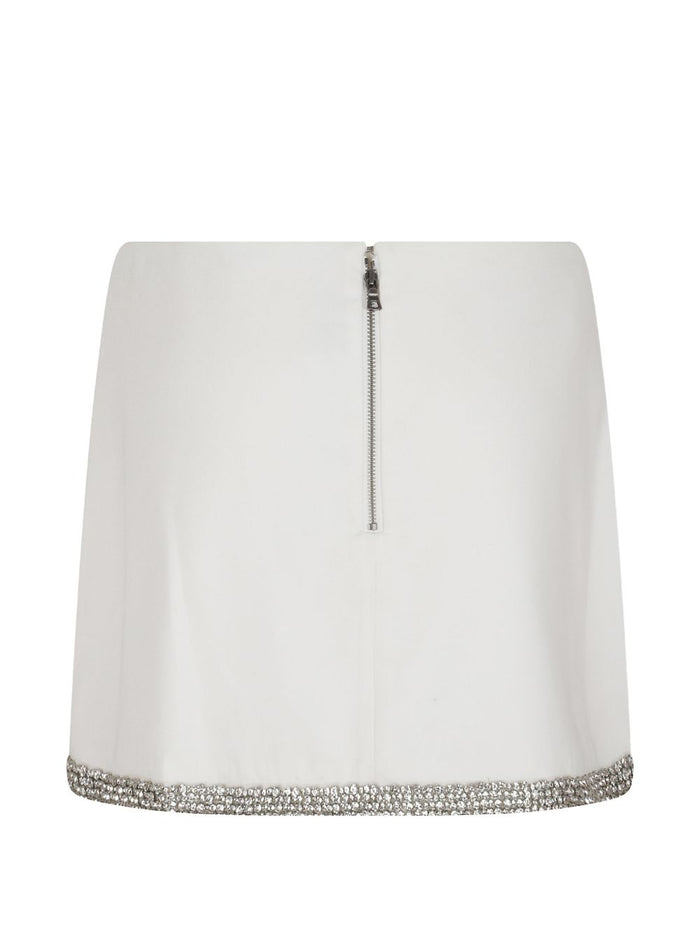 Alice + Olivia Skirts White Recycled Polyester